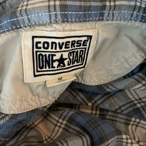 Converse plaid shirt M